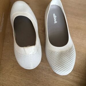 Allbirds Women's White Knit Flats